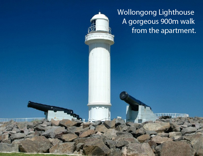 900m from Wollongong Head Lighthouse